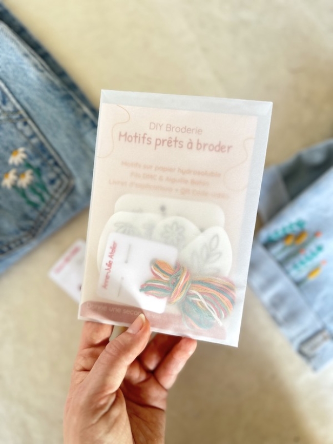 Mini-Broderies : Motifs prêts à broder