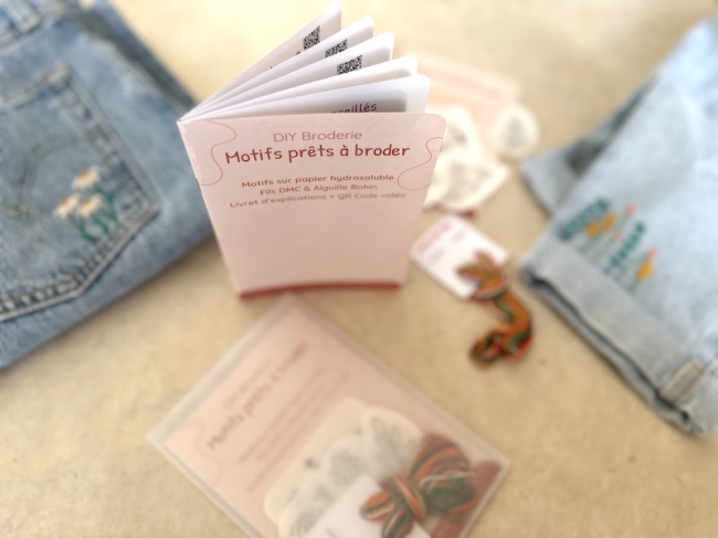 Mini-Broderies : Motifs prêts à broder
