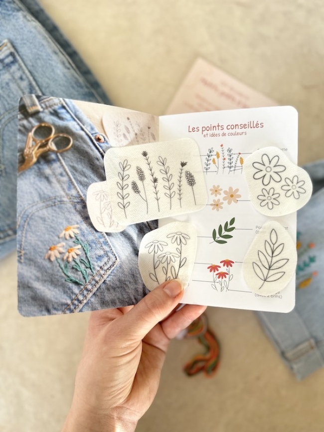 Mini-Broderies : Motifs prêts à broder