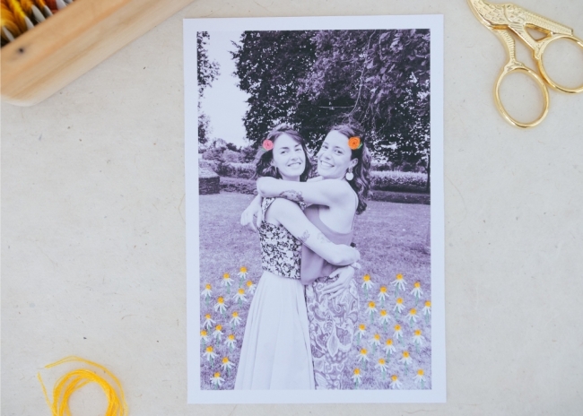 Photo Brodée